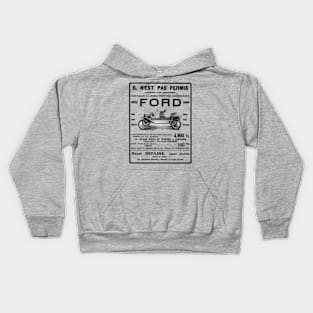 MODEL T FORD - French ad Kids Hoodie